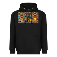 Black forklift sippy Heavyweight Hoodie - Artiststas