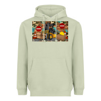 Matcha forklift sippy Heavyweight Hoodie - Artiststas
