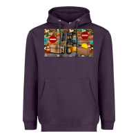 Plum forklift sippy Heavyweight Hoodie - Artiststas