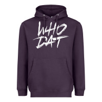Plum Who Dat GIFT Heavyweight Hoodie - minhPixels