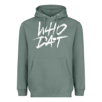 Sage Who Dat GIFT Heavyweight Hoodie - minhPixels