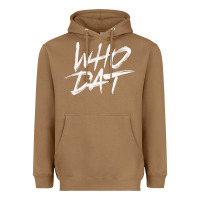 Toasted Coconut Who Dat GIFT Heavyweight Hoodie - minhPixels