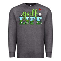 Charcoal Heather golf life Premium Sweatshirt - Artiststas