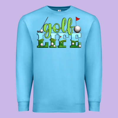 Golf Life Premium Sweatshirt Designed By Artiststas