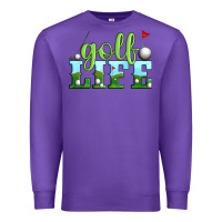 Purple golf life Premium Sweatshirt - Artiststas