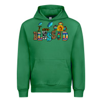 Emerald ı am blessed Urban Hoodie - AdoDesignShop