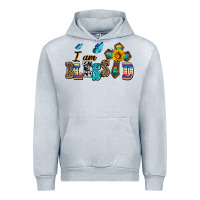 Heather Grey ı am blessed Urban Hoodie - AdoDesignShop