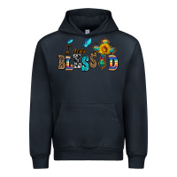 Navy ı am blessed Urban Hoodie - AdoDesignShop