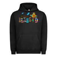 Pigment Black ı am blessed Urban Hoodie - AdoDesignShop