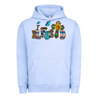 Pigment Grape Ice ı am blessed Urban Hoodie - AdoDesignShop