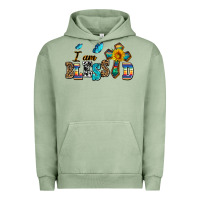 Pigment Oil Green ı am blessed Urban Hoodie - AdoDesignShop