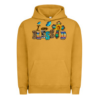 Pigment Peanut Butter ı am blessed Urban Hoodie - AdoDesignShop