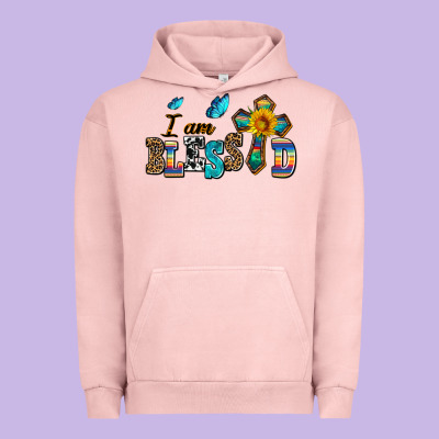 ı Am Blessed Urban Hoodie Designed By Adodesignshop