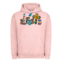 Pigment Salmon ı am blessed Urban Hoodie - AdoDesignShop