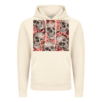 Vintage Artic skulls and flowers Vintage Hoodie - TumblerDesignByShophia