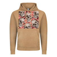 Vintage Camel skulls and flowers Vintage Hoodie - TumblerDesignByShophia