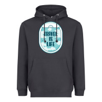Smoke Travel Is Life Funny Traveling Gift Heavyweight Hoodie - minhPixels