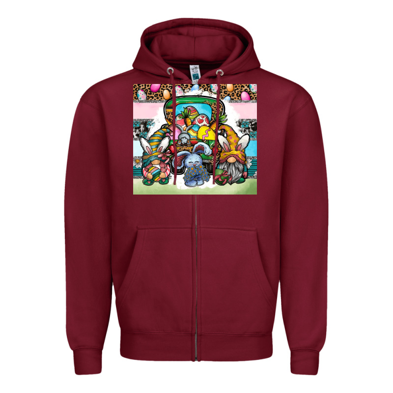 Easter Zipper Hoodie by CowhideDigitalArt | Teevron