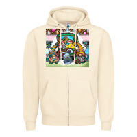 Sandshell easter Zipper Hoodie - CowhideDigitalArt