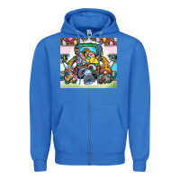 True Royal easter Zipper Hoodie - CowhideDigitalArt