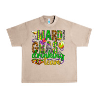 Mardi Gras Drinking Team Urban Heavy Tee | Teevron