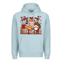 Blue Mist take me out to the ball game baseball Premium Hoodie - Jasminsmagicworld