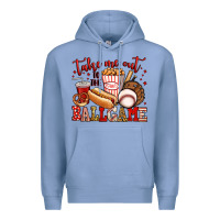 Colony Blue take me out to the ball game baseball Premium Hoodie - Jasminsmagicworld