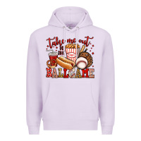 Lilac take me out to the ball game baseball Premium Hoodie - Jasminsmagicworld