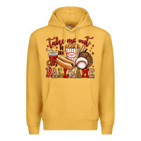 Mustard take me out to the ball game baseball Premium Hoodie - Jasminsmagicworld