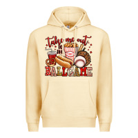 Pina Colada take me out to the ball game baseball Premium Hoodie - Jasminsmagicworld