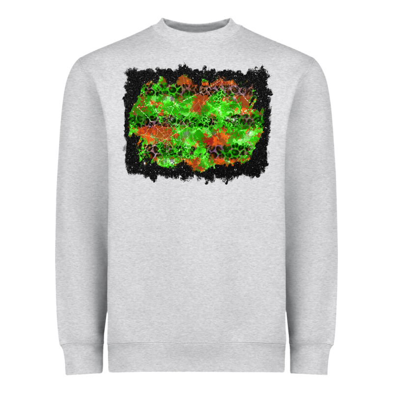 Halloween Leopard Lines Background Heavyweight Sweatshirt by BundleAndBundleShop | Teevron