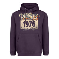 46 Year Old Vintage 1976 Men Women 46th Birthday Decor Heavyweight Hoodie | Teevron