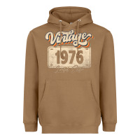 Toasted Coconut 46 Year Old Vintage 1976 Men Women 46th Birthday Decor Heavyweight Hoodie - minhPixels