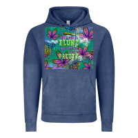 Vintage Denim roll me a blunt and tell me i'm pretty Vintage Hoodie - TumblerDesignByShophia