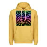 Antique Gold zebra glitter seamless pattern Premium Hoodie - BundleAndBundleShop