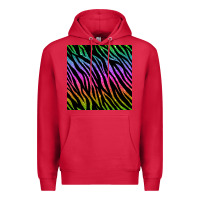 Cardinal zebra glitter seamless pattern Premium Hoodie - BundleAndBundleShop