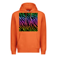 Carrot zebra glitter seamless pattern Premium Hoodie - BundleAndBundleShop