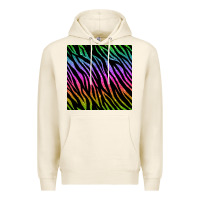 Tofu zebra glitter seamless pattern Premium Hoodie - BundleAndBundleShop
