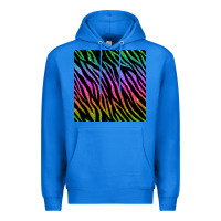 True Royal zebra glitter seamless pattern Premium Hoodie - BundleAndBundleShop