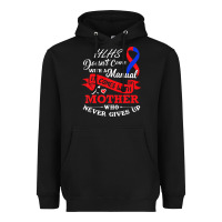 Black Hlhs Awareness Support Shirt Awesome Gift For Awesome Family Heavyweight Hoodie - minhPixels