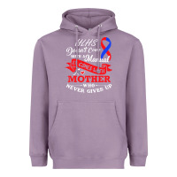 Lavender Hlhs Awareness Support Shirt Awesome Gift For Awesome Family Heavyweight Hoodie - minhPixels