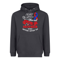 Smoke Hlhs Awareness Support Shirt Awesome Gift For Awesome Family Heavyweight Hoodie - minhPixels