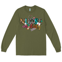 Army Green nurse on duty Long Sleeve Tee - CowGirlArtShop