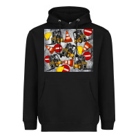 Black forklift tumbler Heavyweight Hoodie - Artiststas