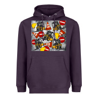 Plum forklift tumbler Heavyweight Hoodie - Artiststas