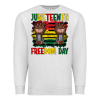 Oatmeal Heather juneteenth freedom day Premium Sweatshirt - Artiststas