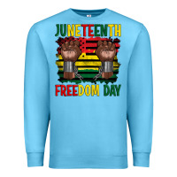 Ocean Blue juneteenth freedom day Premium Sweatshirt - Artiststas