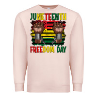 Pale Pink juneteenth freedom day Premium Sweatshirt - Artiststas