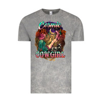 Cloud Rock Cosmic Cowgirl Vintage Tee - HowdyJamesFarm