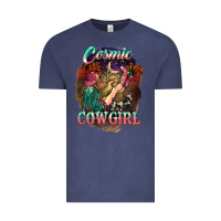 Vintage Denim Cosmic Cowgirl Vintage Tee - HowdyJamesFarm